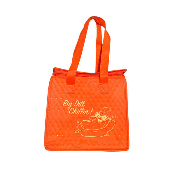 Big Dill Chillin' Orange Thermal Bag