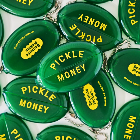 Pickle Money Coin Pouch