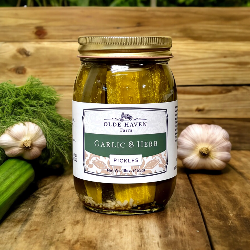 Garlic & Herb Pickles
