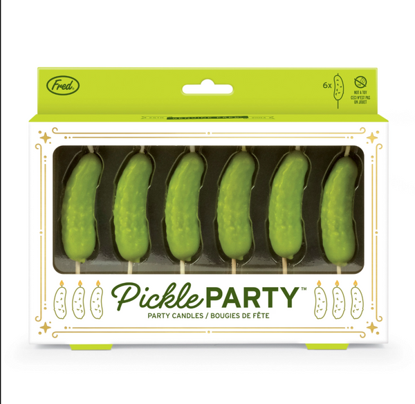 Pickle Party Candles by Fred & Friends