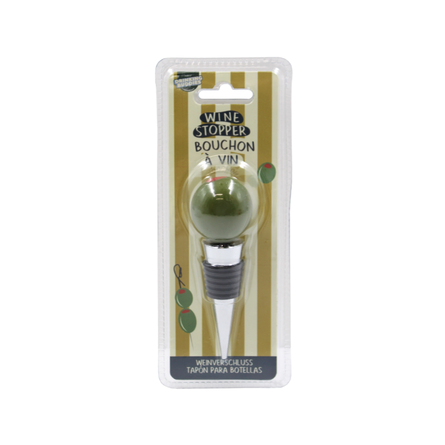 Olive Bottle Stopper