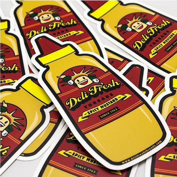Spicy Mustard Sticker