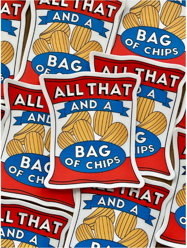 Bag of Chips Sticker