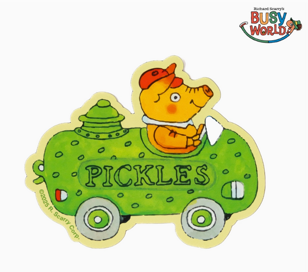 Pickles Pig Car Sticker