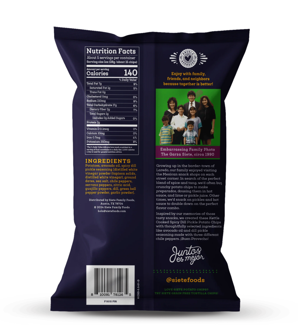Spicy Dill Pickle Kettle Chips