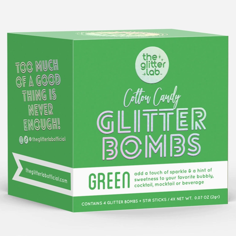 Cotton Candy Glitter Bombs