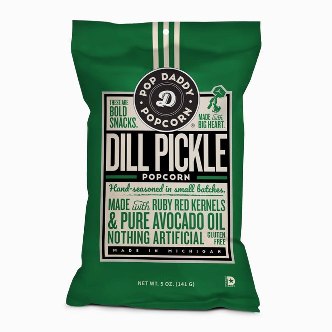 Dill Pickle Popcorn 5.0oz