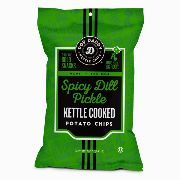 Spicy Dill Pickle Chips 5oz.