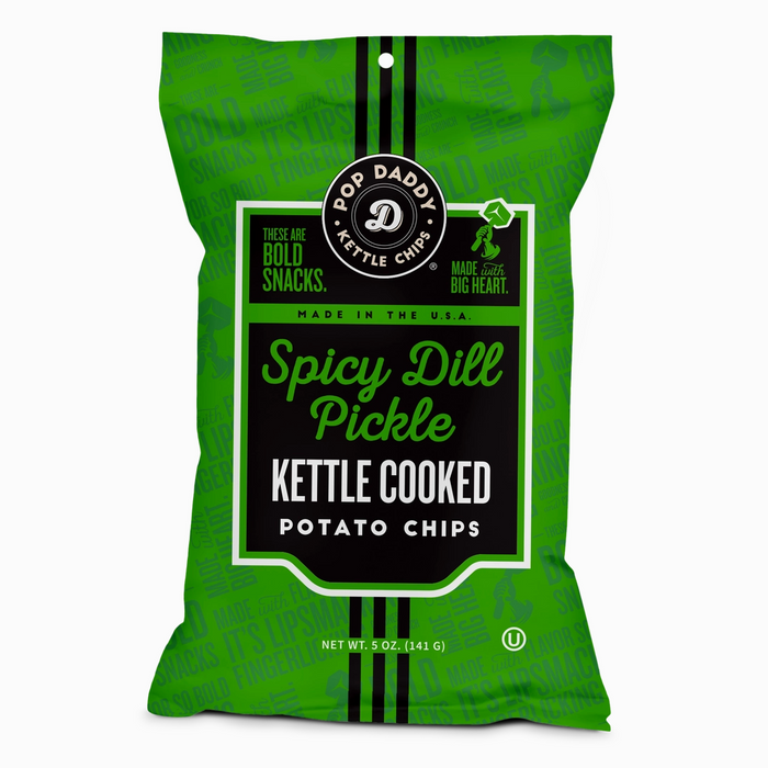 Spicy Dill Pickle Chips 5oz.