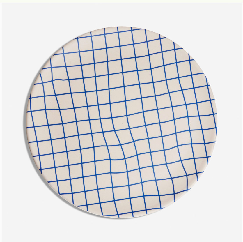Bamboo Dinner Plate Set  in Grid