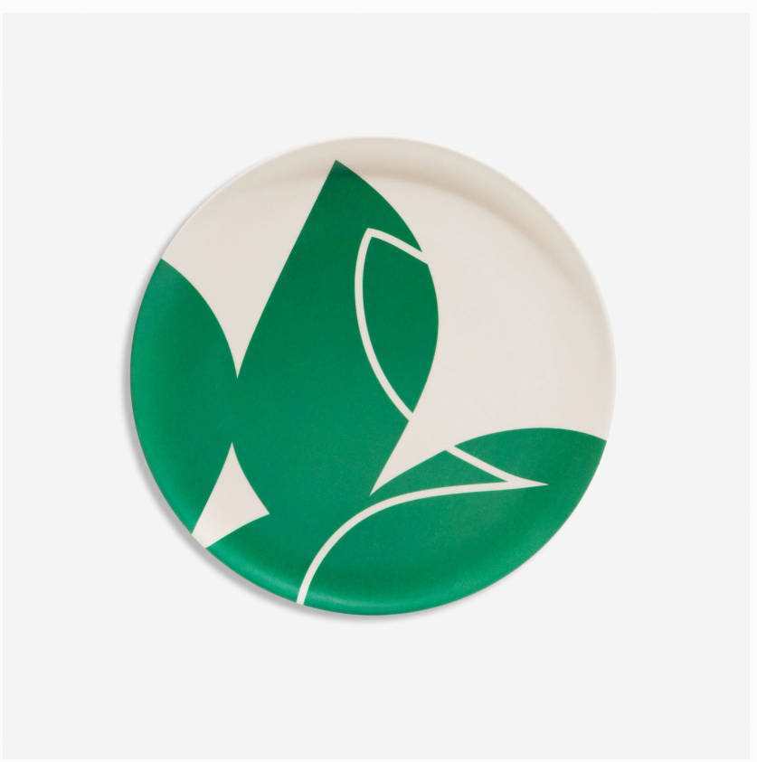 Bamboo Salad Plate Set of 4