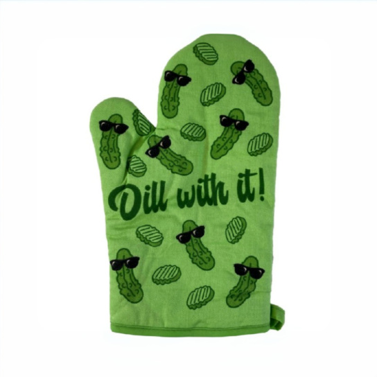 Dill With It Oven Mitt