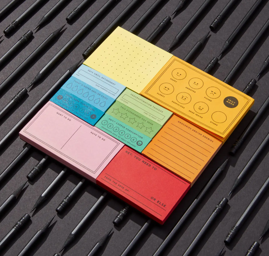 I've Got A Few Notes Tear-Off Notepad Set
