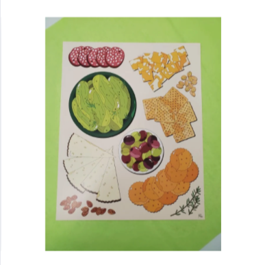 Charcuterie Art Print