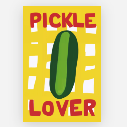 Pickle Lover Sticker