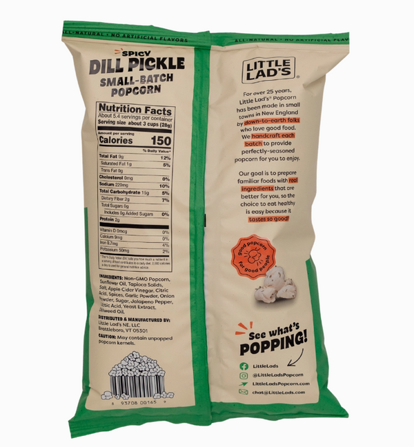 Spicy Dill Pickle Popcorn