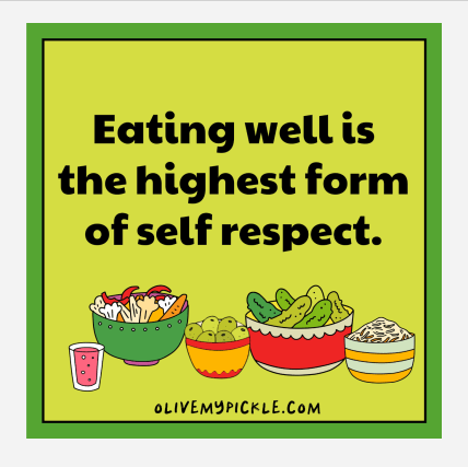 Eating Well Magnet