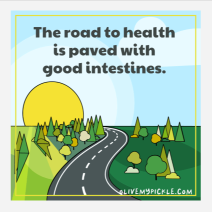 The Road To Health Magnet