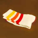 Retro Socks in Orange