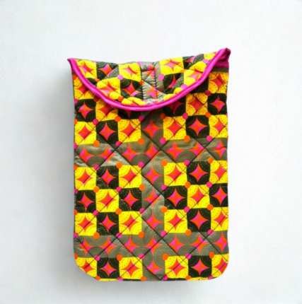 Puffy Laptop Sleeve in Olives