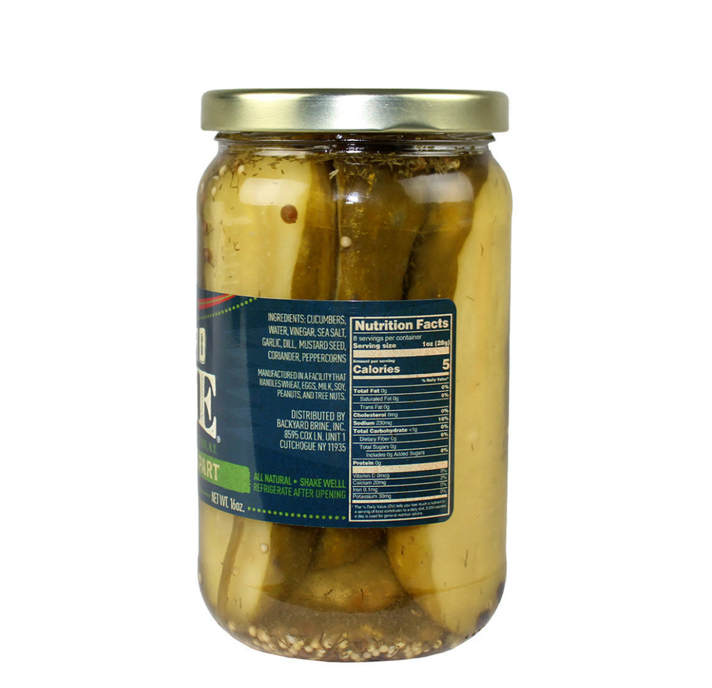 Garlic Dill Pickles "Dill Death Do Us Part"