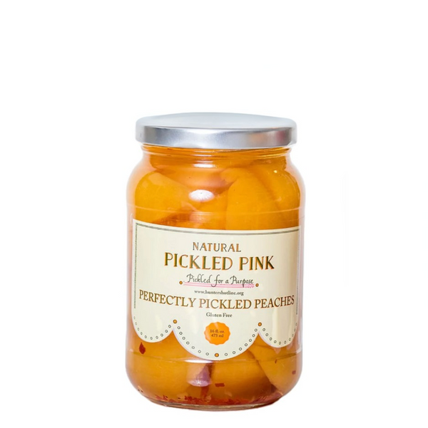 Perfectly Pickled Peaches