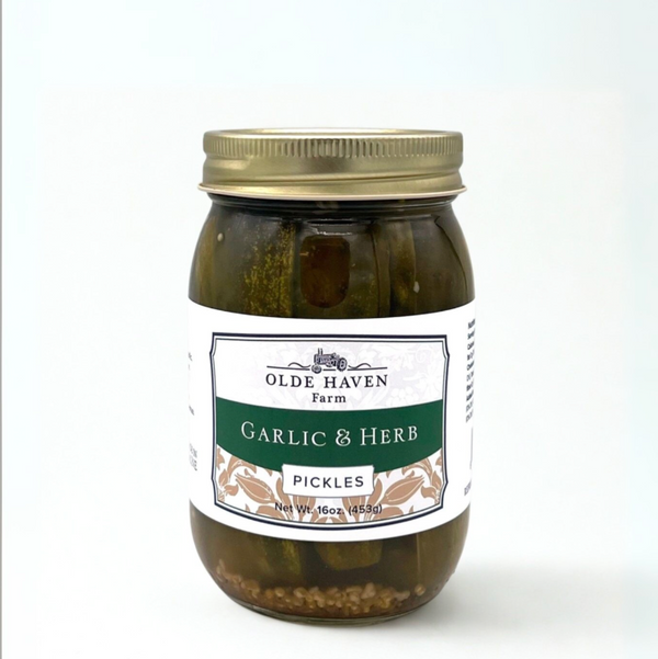 Garlic & Herb Pickles