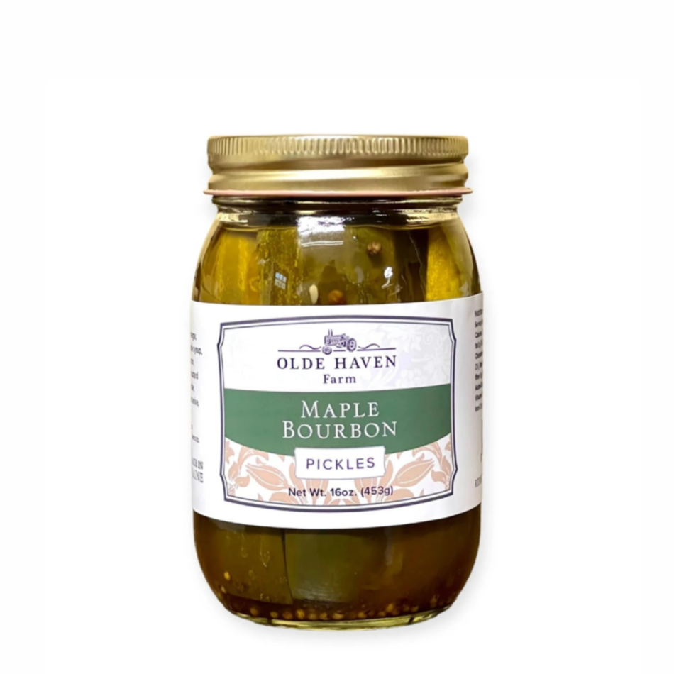 Maple Bourbon Pickles