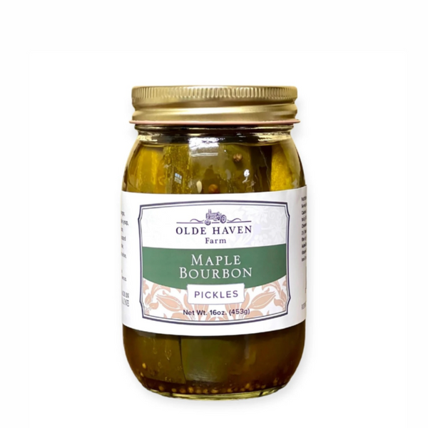 Maple Bourbon Pickles