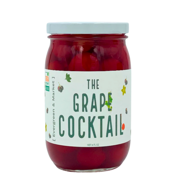 The Grape Cocktail - Pickled Grapes