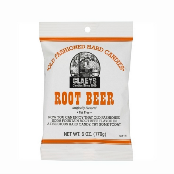 Root Beer Claeys Old Fashioned Hard Candies
