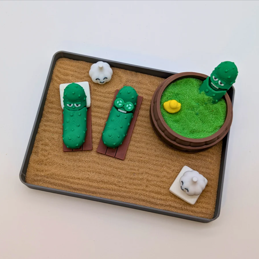 Pickle Zen Garden
