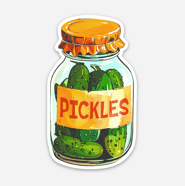 Pickle Jar Sticker