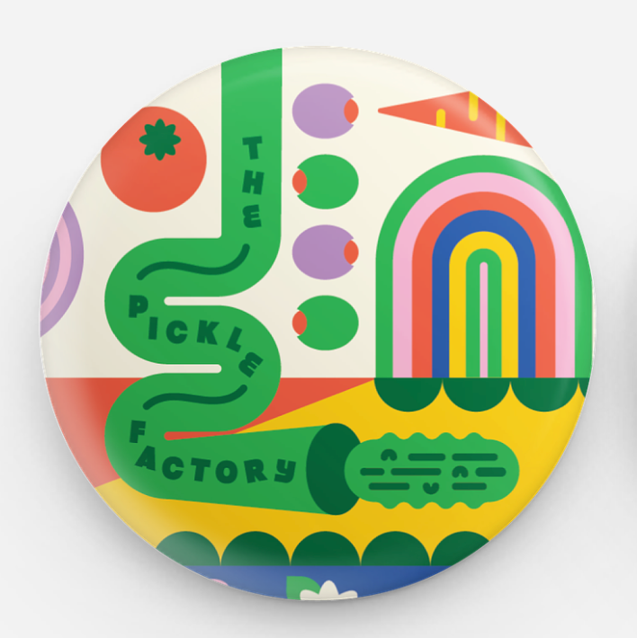 TPF Mural Button