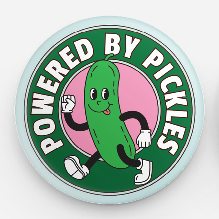 Powered by Pickles Button