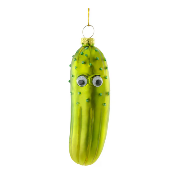 Goggly Eye Pickle Ornament