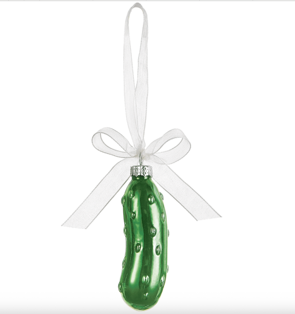 Pickle Bow Ornament