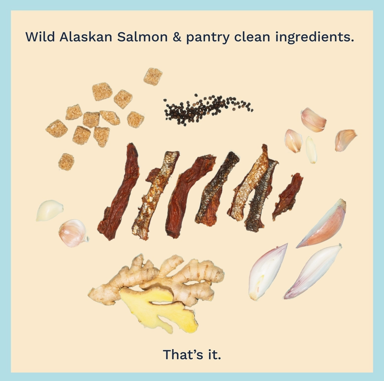 Sea Salt Wild Alaskan Sockeye Salmon Jerky