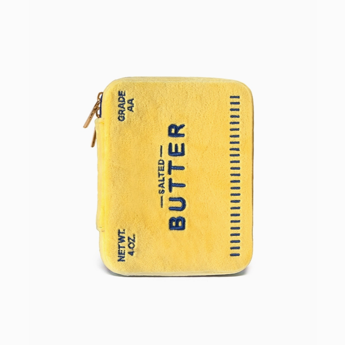 Butter Stick Velvet Jewelry Zip Case & Organizer
