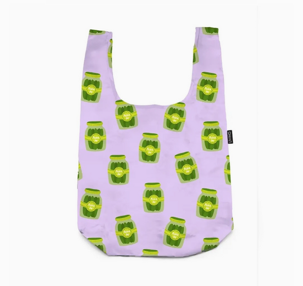 Pickle Jar 2-in-1 Bag Charm & Reusable Shopper Bag - Pickle Jar