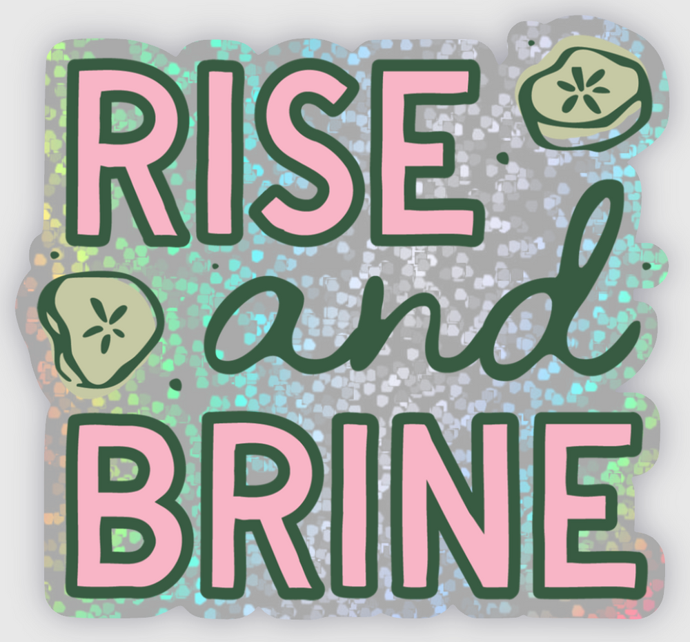 Rise and Brine Coquette Sticker