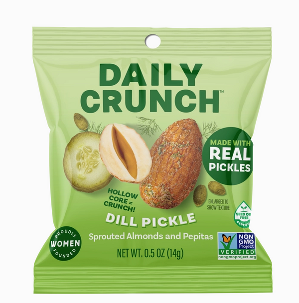 Dill Pickle Sprouted Almonds & Pepitas 0.5oz