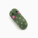 Sweet & Sour Handmade Pickle Rattle - Organic Cotton Baby Toy