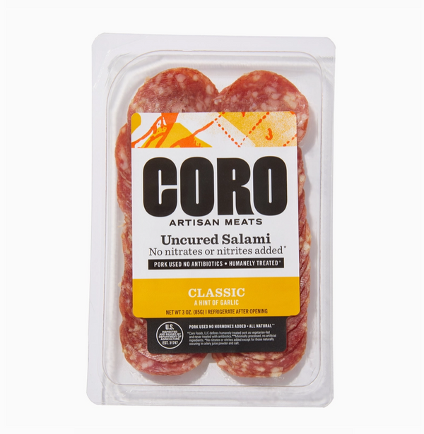 Sliced Pack Uncured Classic Salami