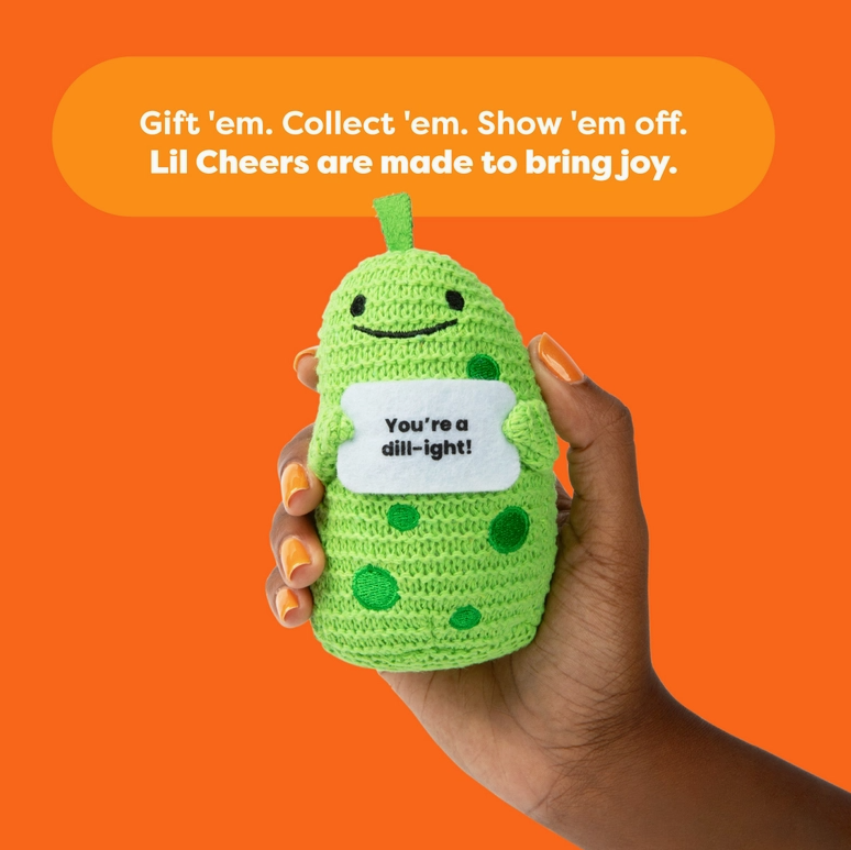 Lil Cheers Pickle Plush