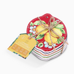 Set of 4 Lemon Tile Coasters