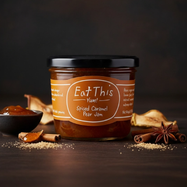 Spiced Caramel Pear Preserve 7oz
