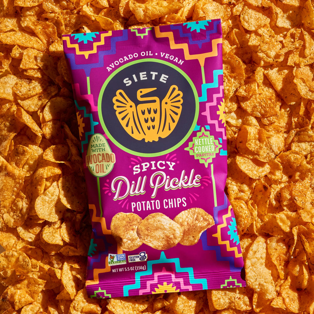 Spicy Dill Pickle Kettle Chips