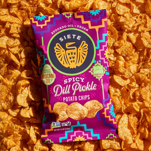 Spicy Dill Pickle Kettle Chips
