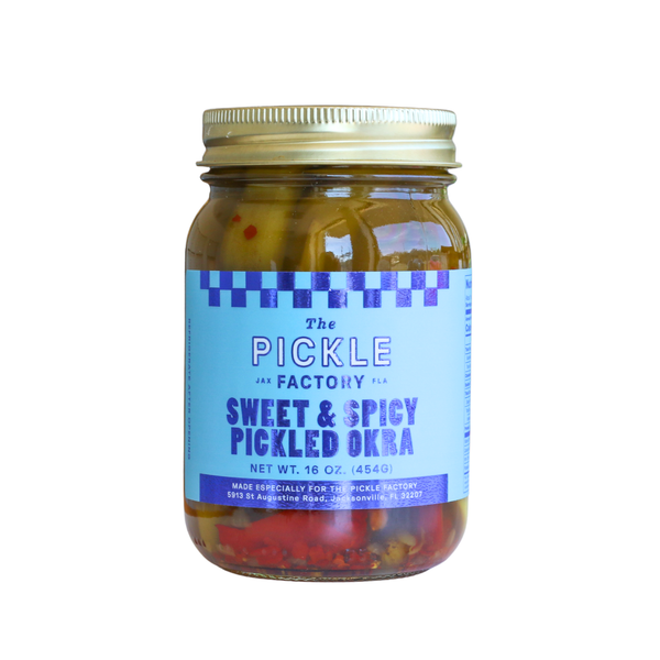 TPF Sweet & Spicy Pickled Okra